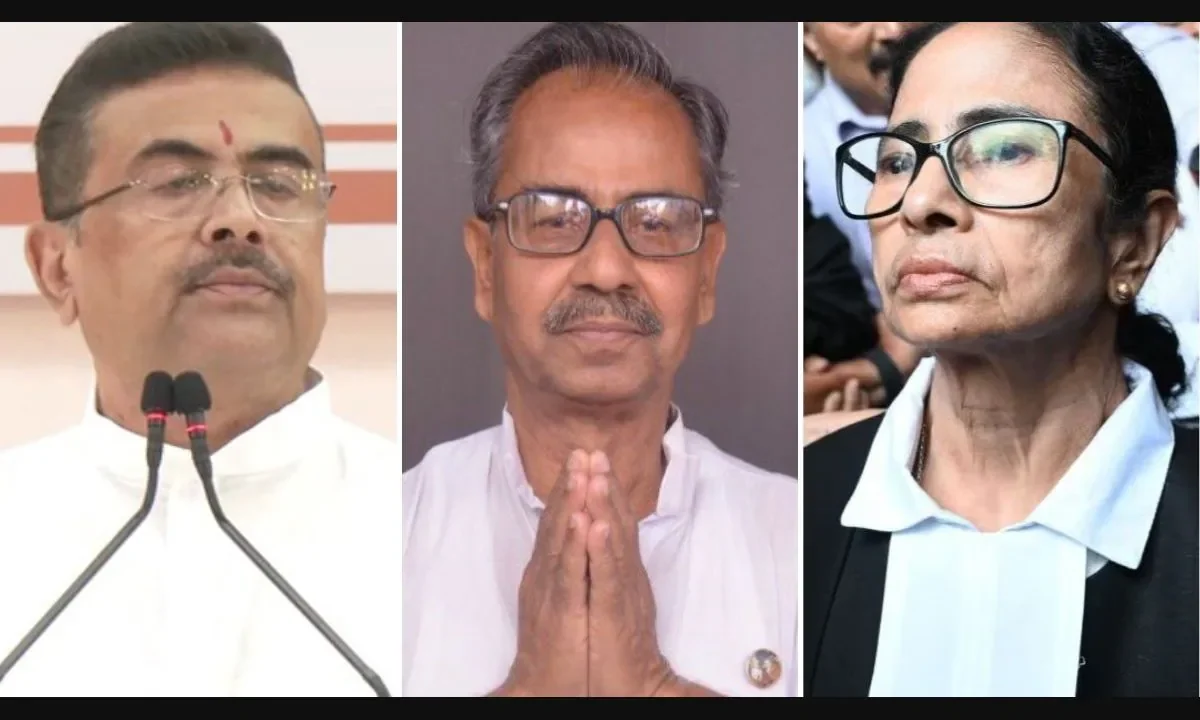 Asish Banerjee suicide: Mamata’s TMC, CM Suvendu Adhikari trade blame over alleged ‘pressure’ behind veteran leader’s death