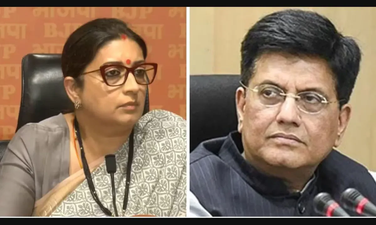 BJP’s ‘one person, one post’ rule: What it could mean for Piyush Goyal, Smriti Irani and others ahead of cabinet reshuffle