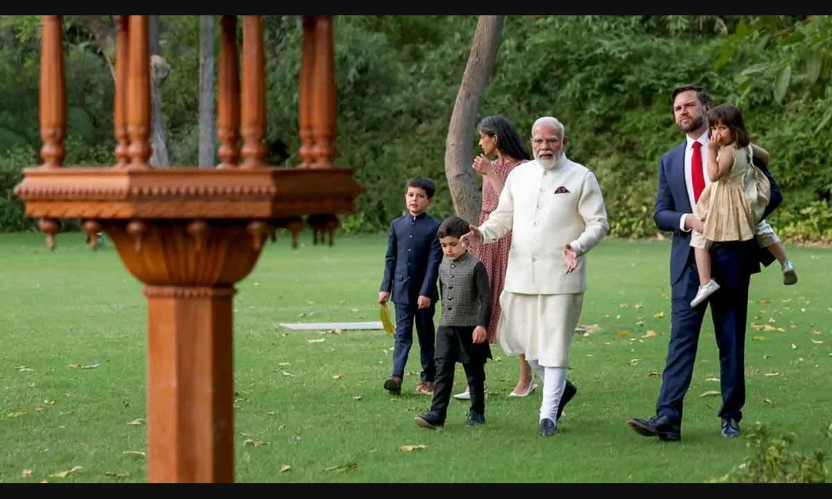 J.D. Vance dials Modi to discuss India-US ties; PM congratulates him on birth of son