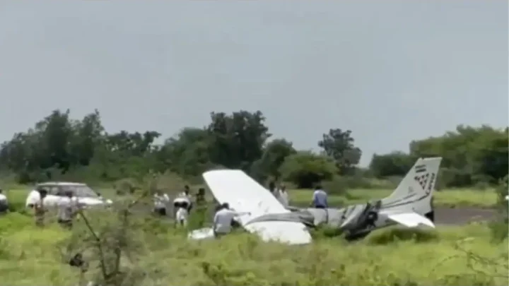 Trainer aircraft crashes at Baramati strip in Maharashtra; second incident since Ajit Pawar’s accident