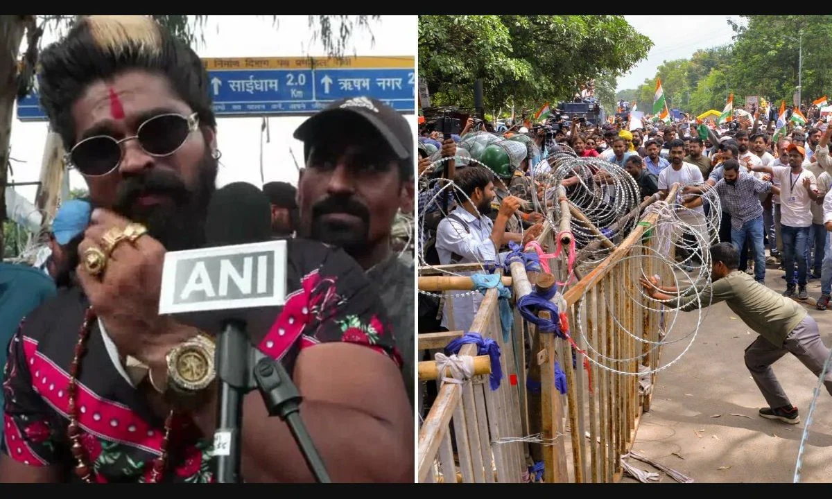 WATCH | ‘Pushpa’ joins Jharkhand student protests in viral video: ‘Will not bow down…’
