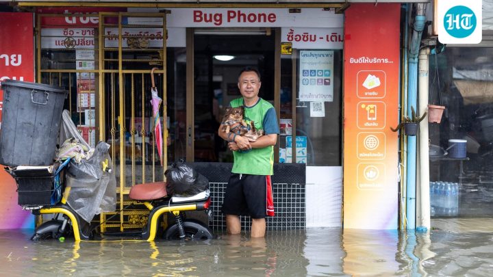 Bangkok declared disaster zone as torrential rain floods city, leaves vehicles, shops submerged: Video