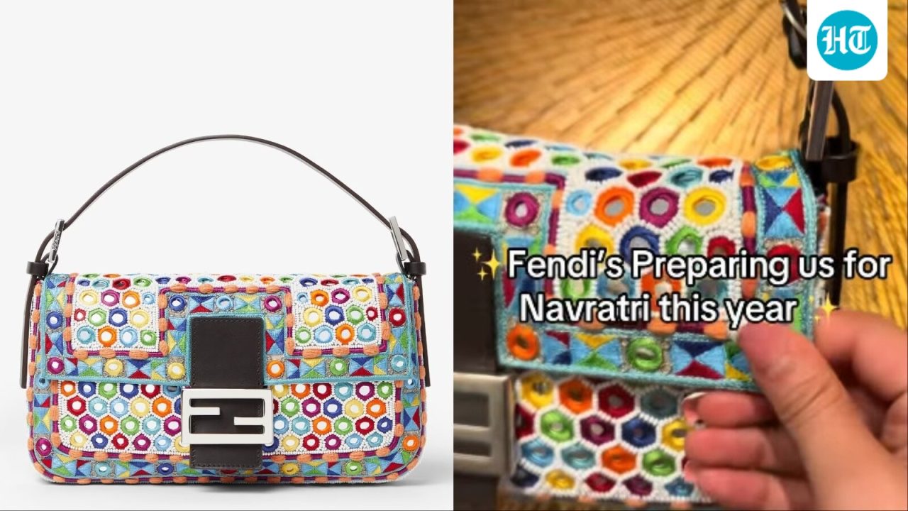 The curious case of Fendi’s ₹9.59 lakh mirror-work bag