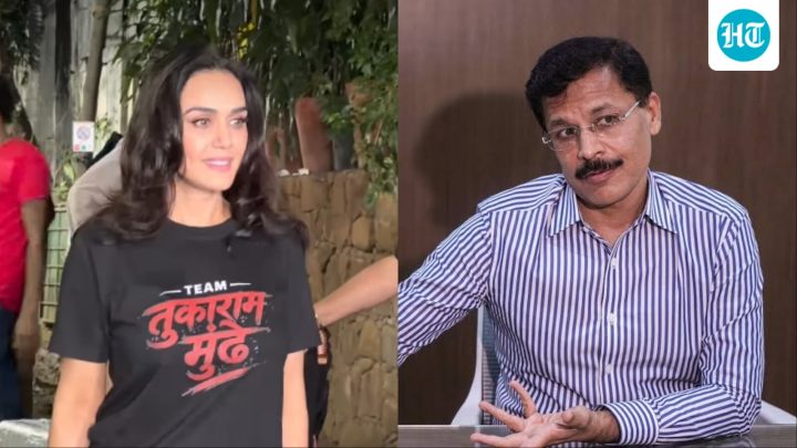 Preity Zinta wears ‘Team Tukaram Mundhe’ T-shirt, supports FDA chief amid restaurant crackdowns. Watch