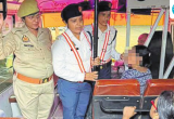 Lucknow traffic police steps up women’s safety initiatives at toll plazas