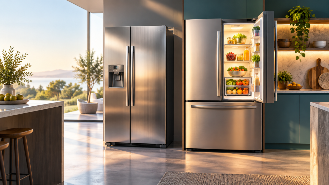 Side-by-side refrigerators look tempting, but I’d still choose a double door: Here’s why