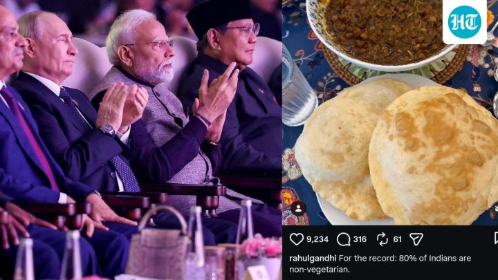 ‘Indian non-veg food is delicious’: Rahul Gandhi’s veiled dig at BRICS Summit menu